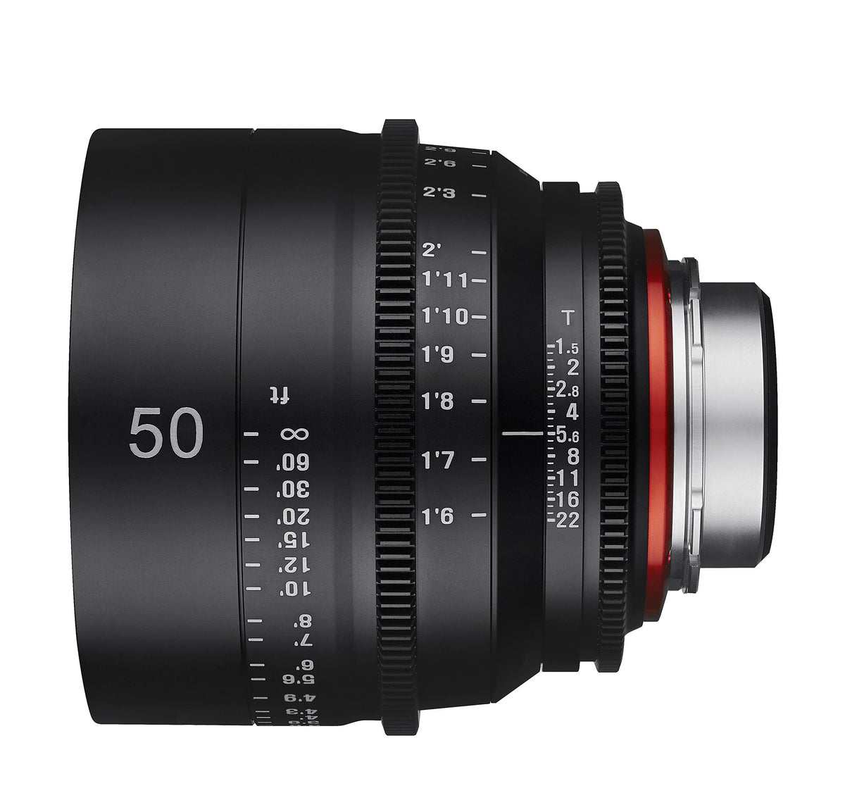 Rokinon Xeen XN50-C 50mm T1.5 Professional Cine Lens for Canon