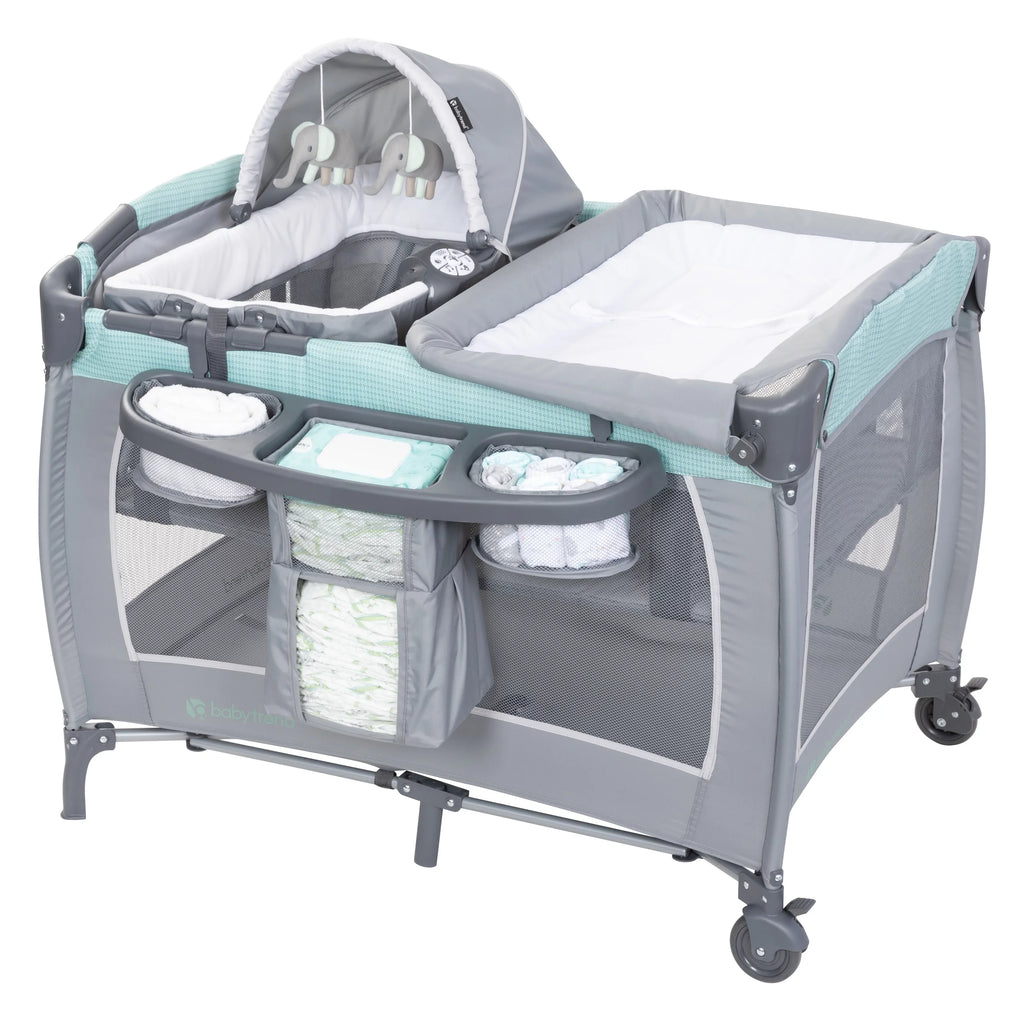 Baby Trend Lil Snooze Deluxe , Cozy Mint