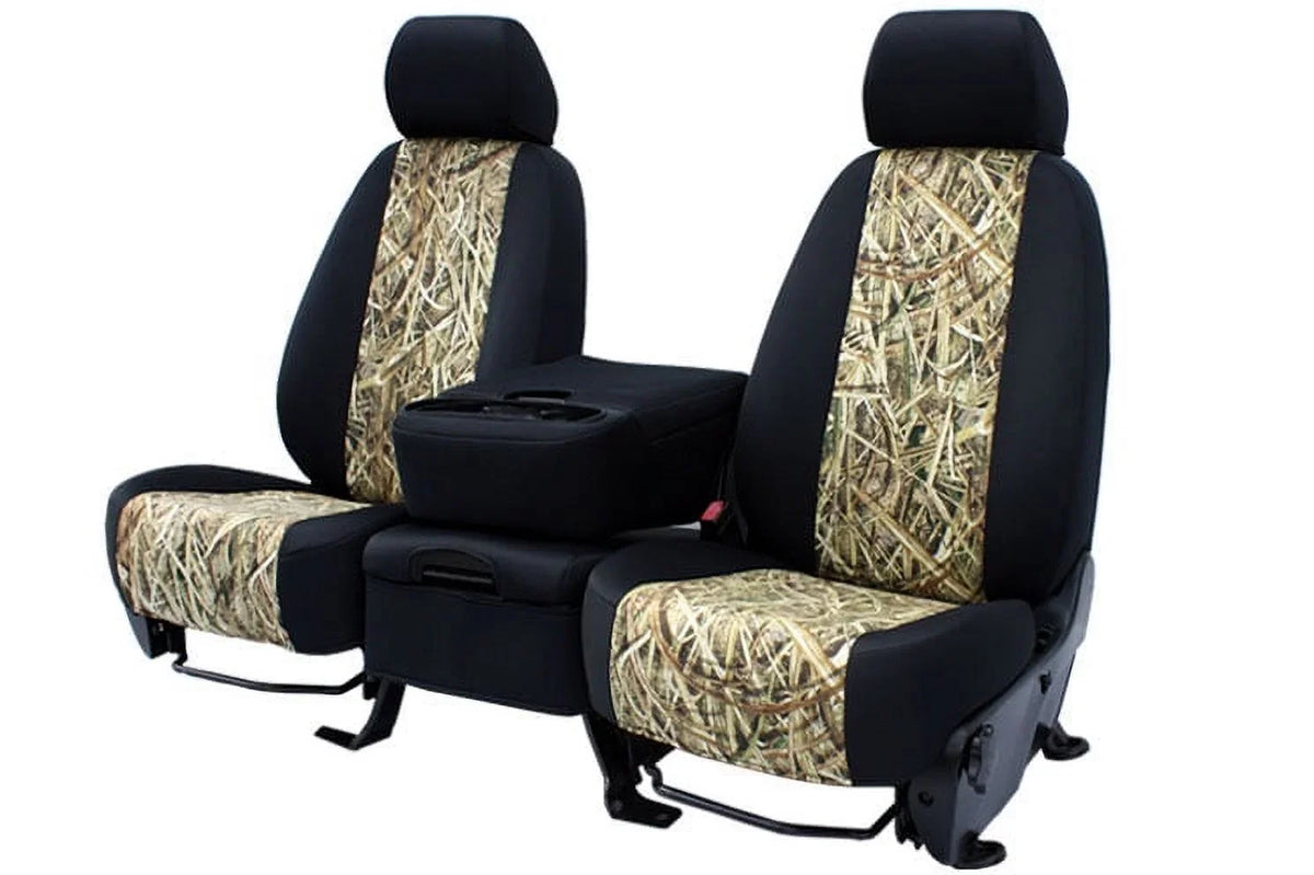 CalTrend Center 40/20/40 Split Back & 60/40 Cushion Mossy Oak Seat Covers for 2016-2019 Kia Sorento - KA122-79MB Shadow Grass Blades Insert with Black Trim