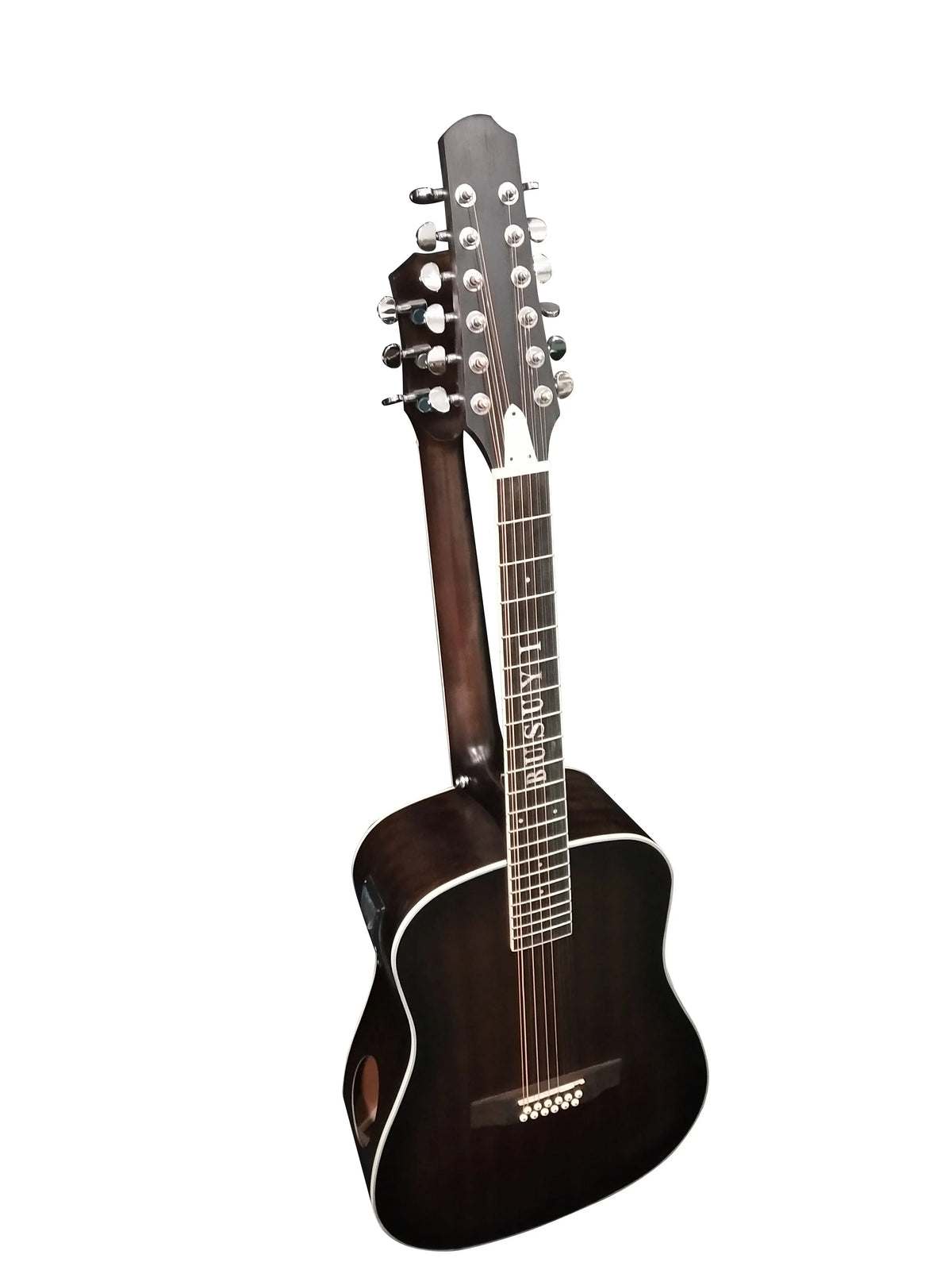 12/6 Strings Acoustic Double Neck, Double Sided Busuyi Guitar 2021