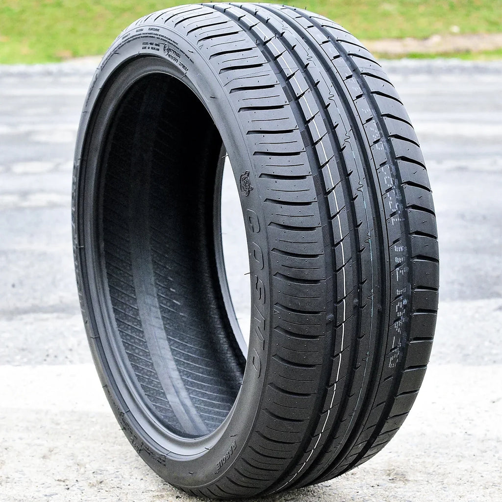 Set of 4 () Cosmo MuchoMacho 225/50R17  98W All Season High Performance Tires Fits: 2012-15 Chevrolet Cruze , 2012-18 Ford Focus Electric