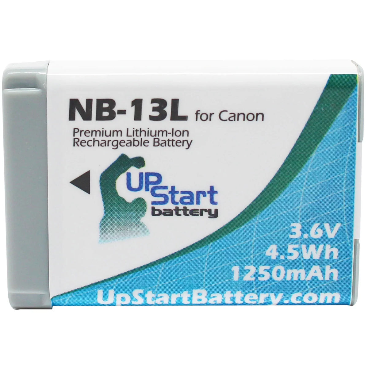 2x Pack Compatible Canon G7 X Battery Compatible - For Canon -13L Digital Camera Battery (1250mAh, 3.6V, Lithium-Ion)