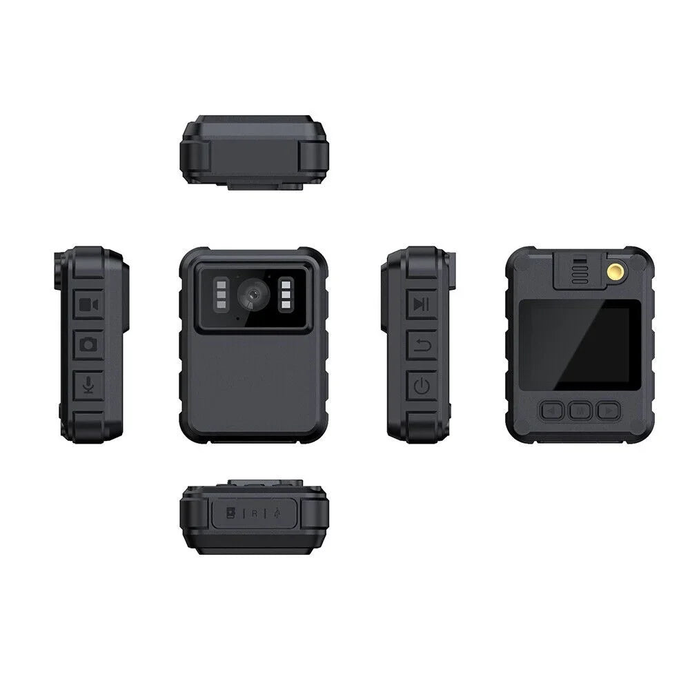 JahyShow Night Vision Body Camera - Mini Camcorder with 1080P Audio Video  and WiFi Connectivity