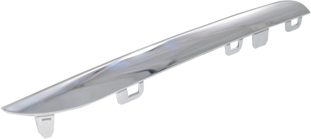 Grille Trim Compatible with 2015-2018 Mercedes Benz C300 2015 C400 Right Passenger Side, Lower Chrome  Certified