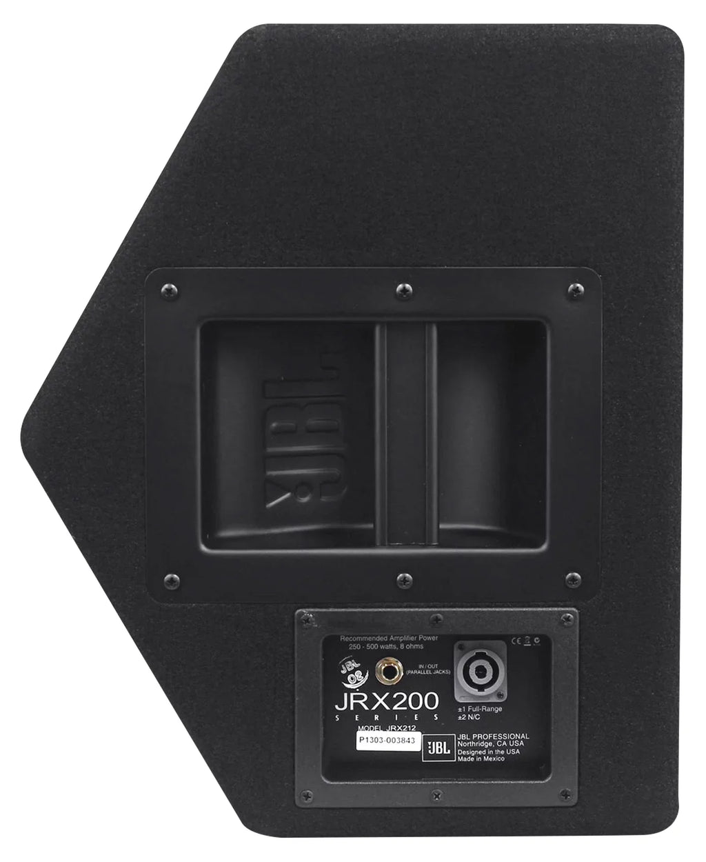 JRX212 1,000 Watt 12" 2-Way  P/A Speaker Floor Wedge Monitor + Hand Truck