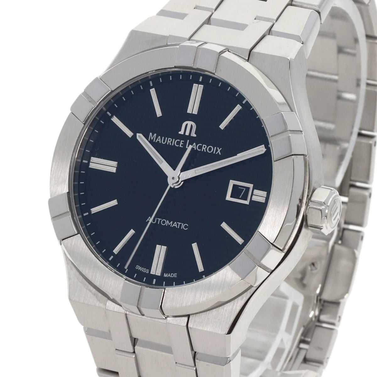Pre-Owned Maurice Lacroix AI6008 Icon Watch Stainless Steel  Men's   (Good)