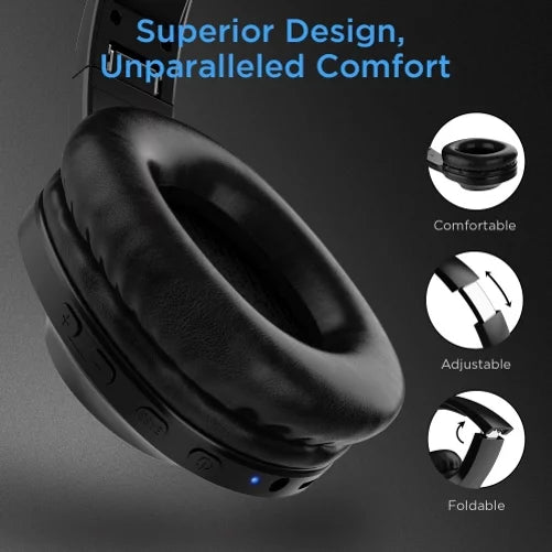 Wireless Headphones Foldable Over Ear Headset w Mic Earphones Hi-Fi Sound R8J for Samsung Galaxy Tab S6 Lite 10.4 S2 8.0 10.5 S5e 10.5 S4 10.5 S7 (2020) S 10.5 -T800 S8 Plus S21 Plus S20