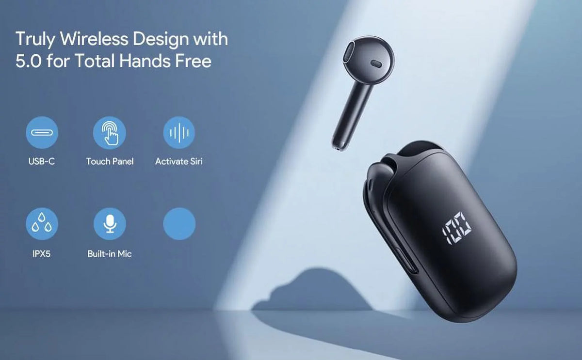 Wireless  Earphones Bluetooth Earbuds Headphones True Stereo Headset V6D for Samsung Galaxy TabPRO 12.2 Tab 4 8.0 7.0 2 7 10.1 -T530 View 2 (2019) S7 S20 5G  Note 9 20 Ultra 10 Plus
