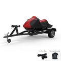 Weatherproof Jet Ski Cover For  Wave Runner  2006-2011 -  / Black Color - All Weather - Trailerable - Protects from Rain, Sun,  Rays, And More! Includes Trailer Straps And Storage Bag