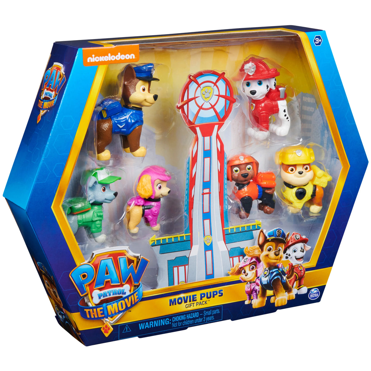 Patrol Movie Action Figure Set for Ages 3 and Up