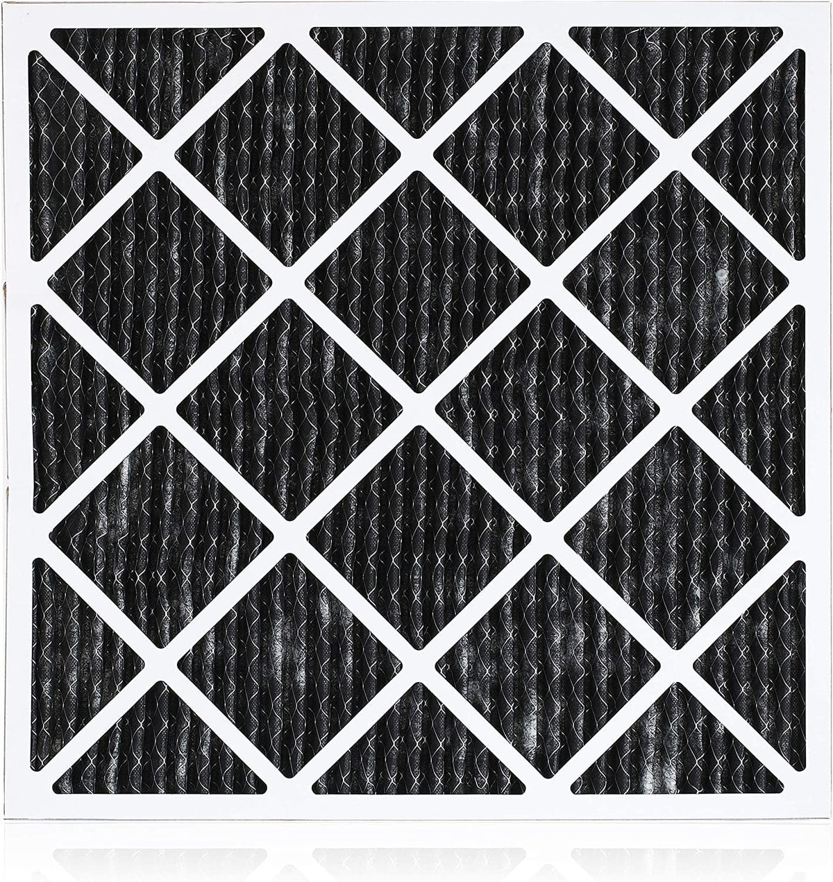 Filterbuy 20x23x1  8 Odor Eliminator Pleated   Furnace Air Filters with Activated Carbon (1-Pack)