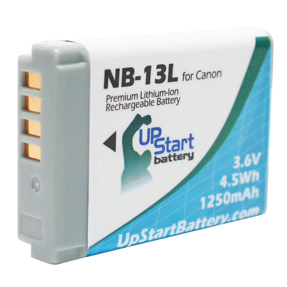 2x Pack Compatible Canon G7 X Battery Compatible - For Canon -13L Digital Camera Battery (1250mAh, 3.6V, Lithium-Ion)