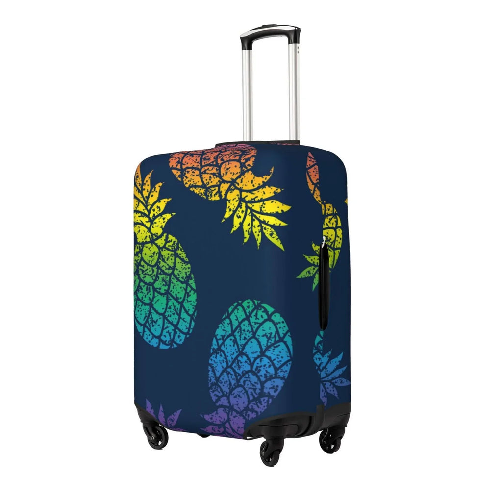 Ocsxa Travel Dust-Proof Suitcase Cover Abstract Bright Pineapple Fruit Retro Print Luggage Cover Protector For 18-32inch