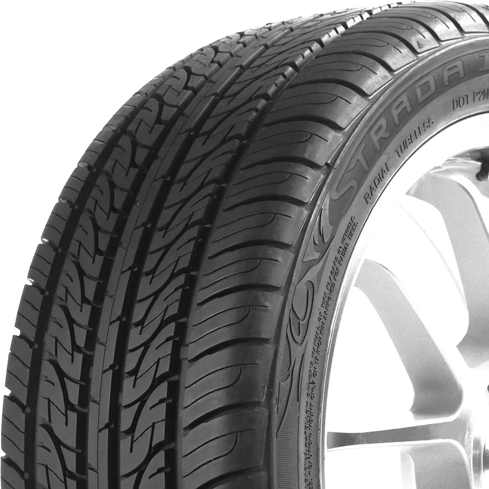 Pair of 2 () Vercelli Strada  225/50R17 98W  A/S High Performance Tires Fits: 2012-15 Chevrolet Cruze , 2012-18 Ford Focus Electric
