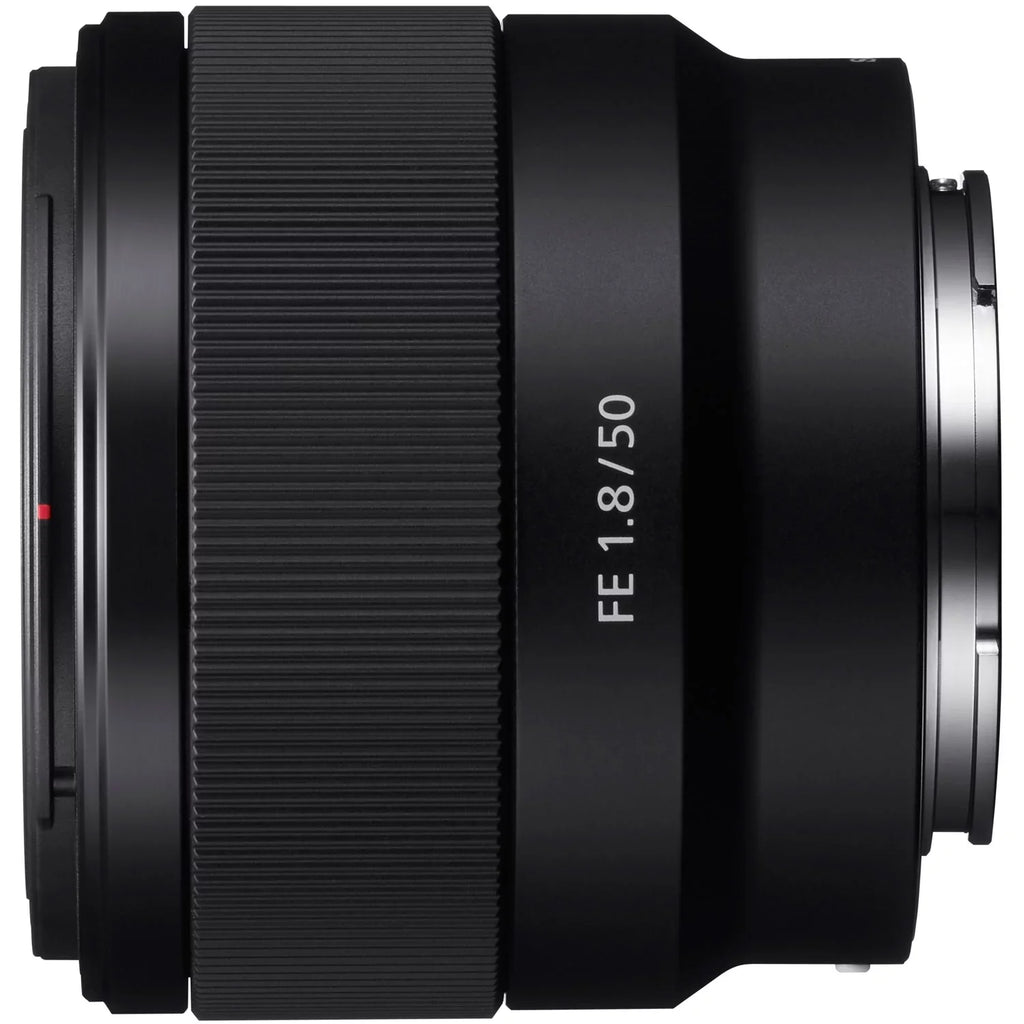 Sony a7C Mirrorless Full Frame Camera Body with Sony  50mm F1.8 Full-frame Lens SEL50F18F Black ILCE7C/B Bundle with Deco Gear Photography Backpack Case , Software and Accessories