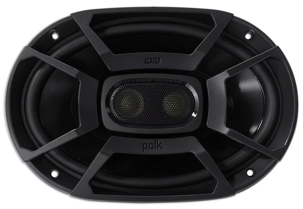2) Polk Audio DB692 6X9" 450w Car Marine//Motorcycle/Boat Speakers+Headphones