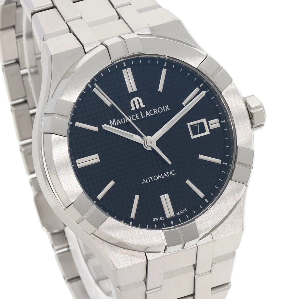 Pre-Owned Maurice Lacroix AI6008 Icon Watch Stainless Steel  Men's   (Good)