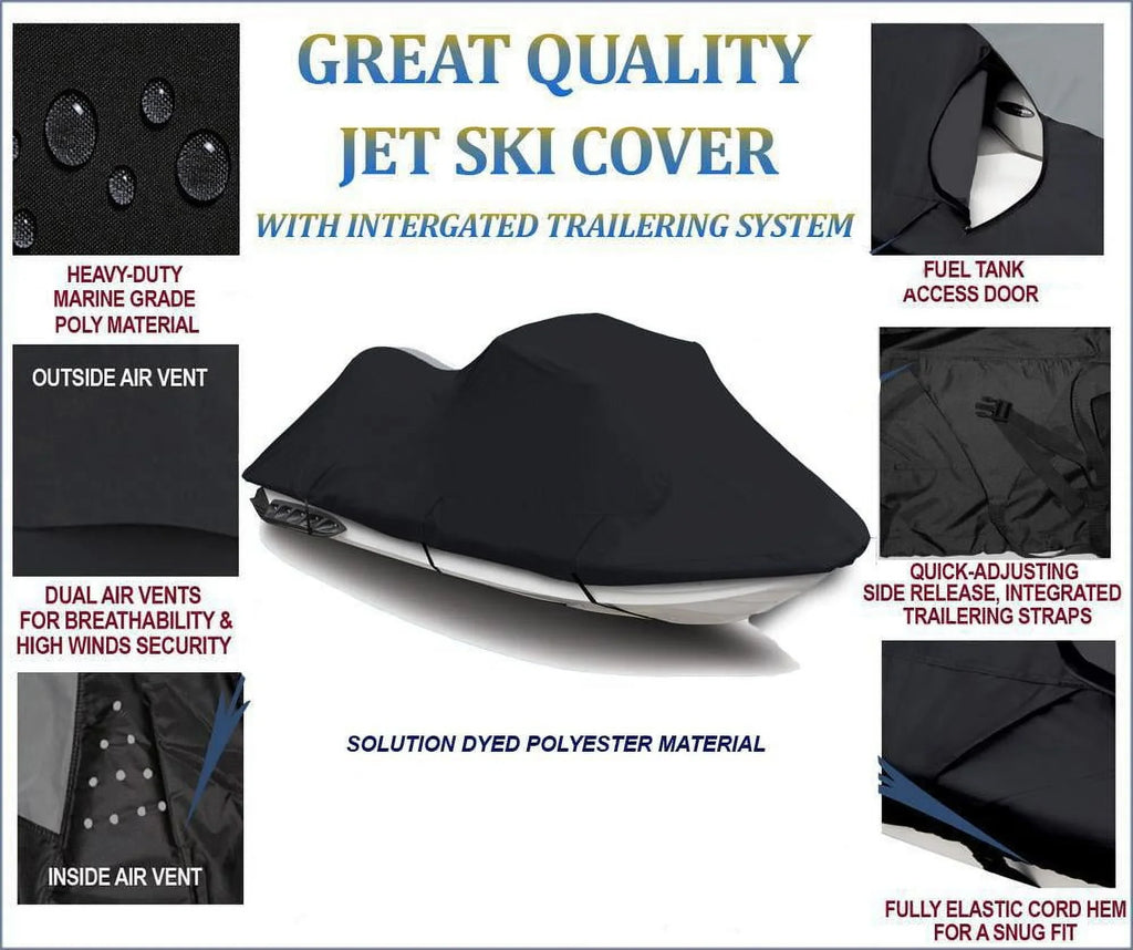 Cover Compatible for  Wave Venture 700 1995 1996 1997 1998 Jet Ski  Cover