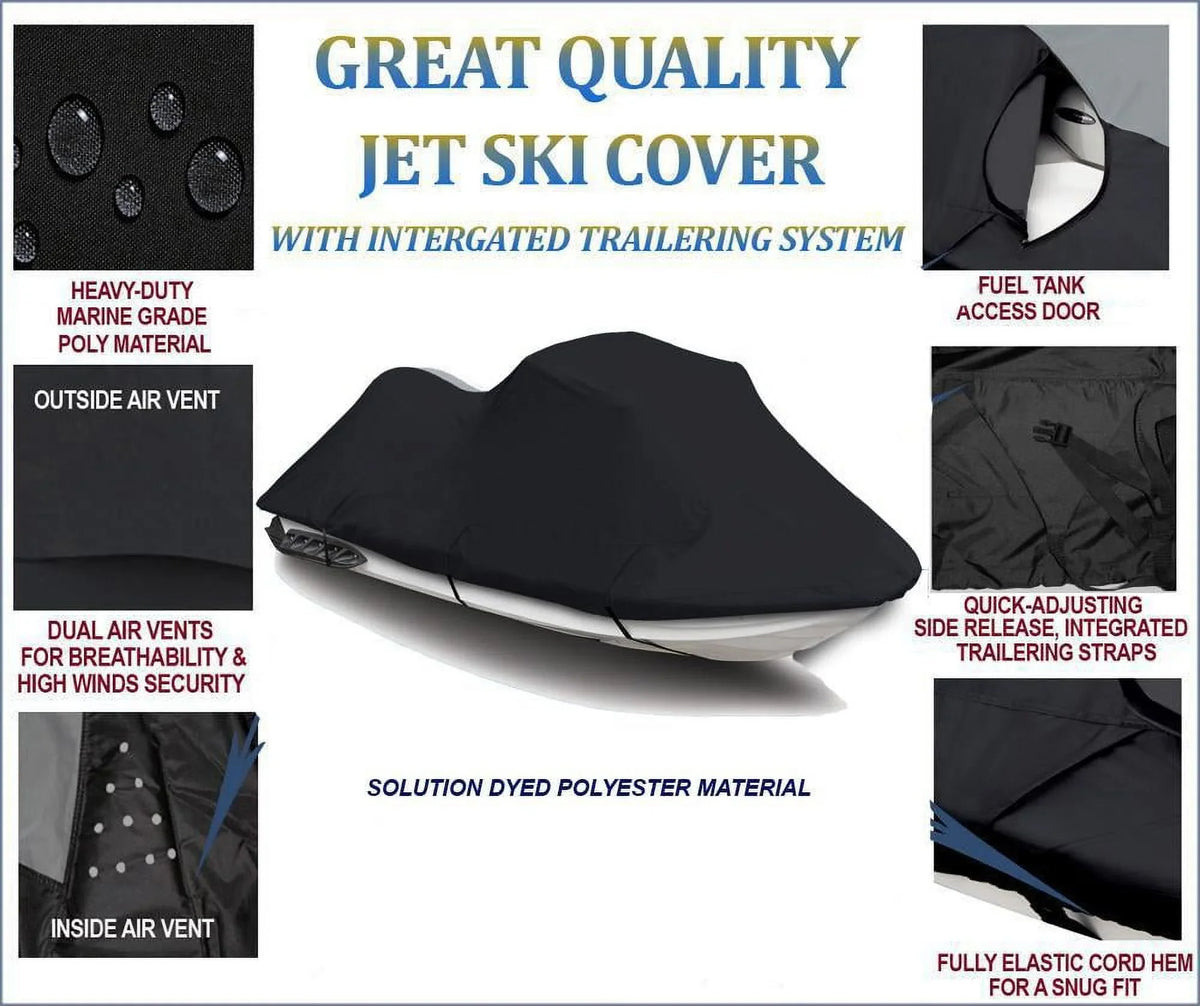 Cover Compatible for  Wave Venture 700 1995 1996 1997 1998 Jet Ski  Cover