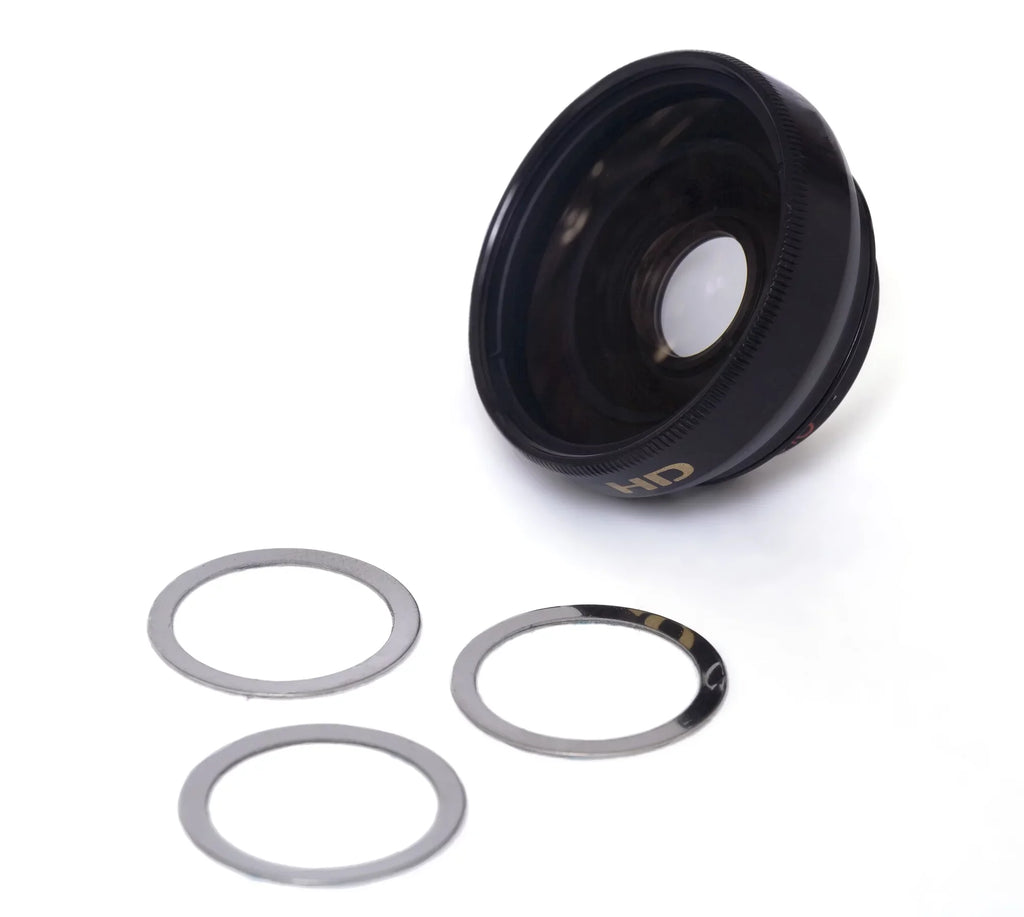 '-FM2AUS 0.45x Wide Angle Lens () Chrome Finish W/ Macro (Modification Style) Magnetic Type.