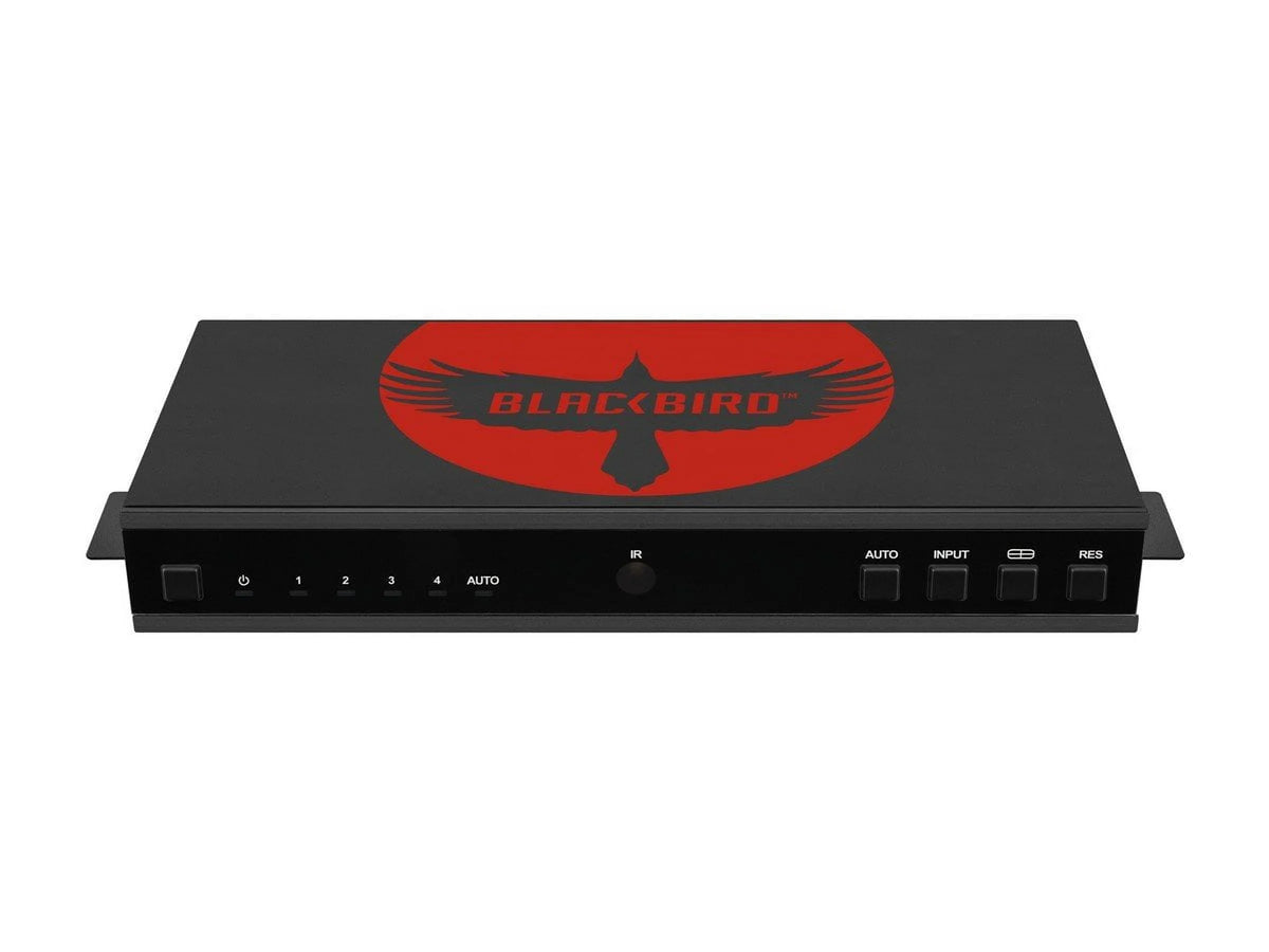 Monoprice Blackbird 4K60 Multiviewer Seamless  Video Switcher for Professional  Installations,  2.0b,  2.2 and 1.x Audio Extraction, 18Gbps video bandwidth - Pro-Series